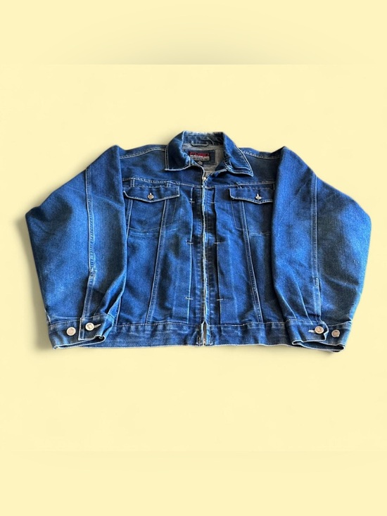 FUBU Other - Vintage FUBU Denim Jacket Men’s 2XL Type 2 Style Full Zip